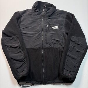 The North Face Jacket‎ Womens Medium Black Denali Fleece Full Zip Chest Pocket